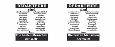 Tasse mit dem Motiv Redakteure sind - Ansicht 2
