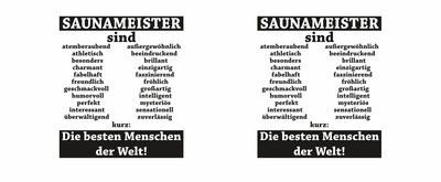 Tasse mit dem Motiv Saunameister sind - Ansicht 2