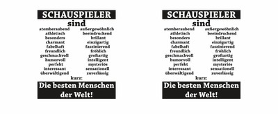 Tasse mit dem Motiv Schauspieler sind - Ansicht 2