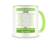 Tasse mit dem Motiv Schiffsfhrer sind Tasse Modellnummer  grn 902/grn 902