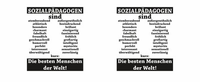 Tasse mit dem Motiv Sozialpdagogen sind - Ansicht 2