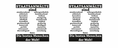 Tasse mit dem Motiv Staatsanwlte sind - Ansicht 2