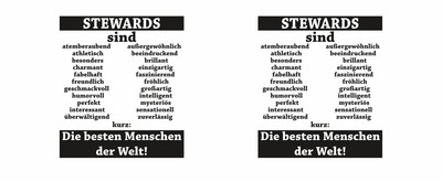 Tasse mit dem Motiv Stewards sind - Ansicht 2