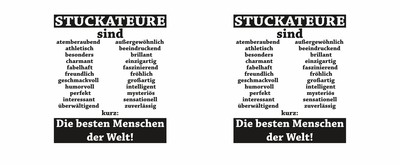 Tasse mit dem Motiv Stuckateure sind - Ansicht 2