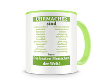 Tasse mit dem Motiv Uhrmacher sind Tasse Modellnummer  grn 902/grn 902