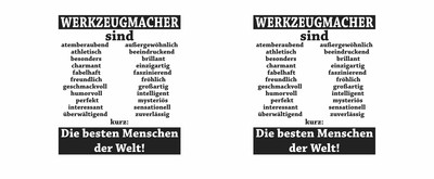 Tasse mit dem Motiv Werkzeugmacher sind - Ansicht 2