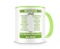 Tasse mit dem Motiv Winzer sind Tasse Modellnummer  grn 902/grn 902