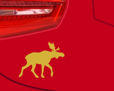 Norwegen Elch als Aufkleber
