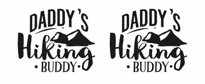 Tasse mit dem Motiv Daddy's Hiking Buddy - Ansicht 2