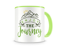 Tasse mit dem Motiv Enjoy The Journey Tasse Modellnummer  grn 902/grn 902