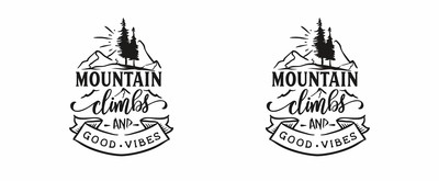Tasse mit dem Motiv Mountain Climbs And Good Vibes - Ansicht 2