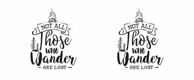 Tasse mit dem Motiv Those Who Wander - Ansicht 2