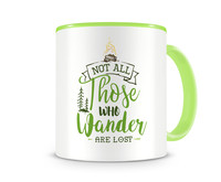 Tasse mit dem Motiv Those Who Wander Tasse Modellnummer  grn 902/grn 902