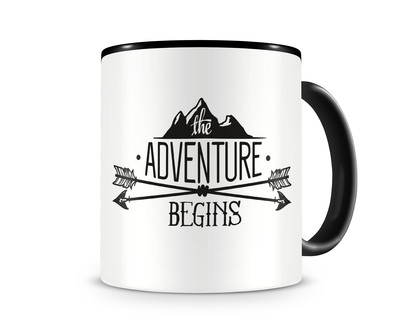 Tasse mit dem Motiv Adventure Begins