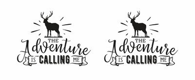 Tasse mit dem Motiv The Adventure Is Calling Me - Ansicht 2