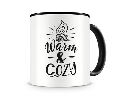 Tasse mit dem Motiv Warm & Cozy
