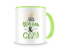 Tasse mit dem Motiv Warm & Cozy Tasse Modellnummer  grn 902/grn 902