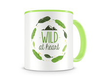 Tasse mit dem Motiv Wild At Heart Tasse Modellnummer  grn 902/grn 902