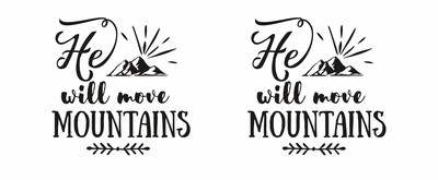 Tasse mit dem Motiv He Will Move Mountains - Ansicht 2