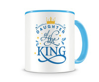 Tasse mit dem Motiv Daughter Of The King Tasse Modellnummer  hellblau/hellblau