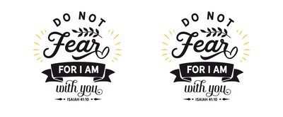 Tasse mit dem Motiv Do Not Fear For I Am With You - Ansicht 2
