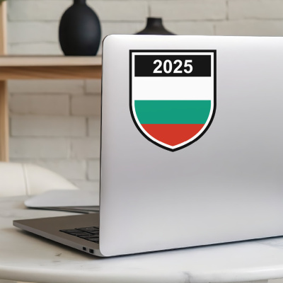 Bulgarien Wappen mit Jahreszahl Autoaufkleber - Ansicht 5