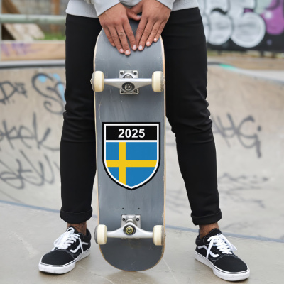 Schweden Wappen mit Jahreszahl Autoaufkleber - Ansicht 6