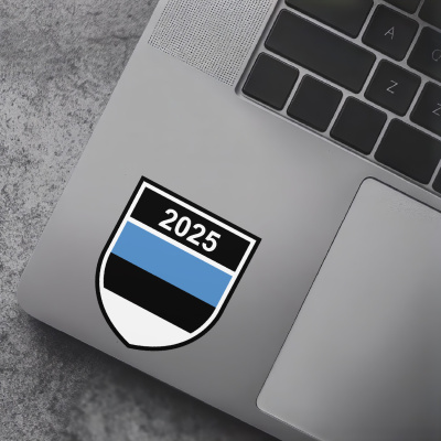 Estland Wappen mit Jahreszahl Autoaufkleber - Ansicht 7