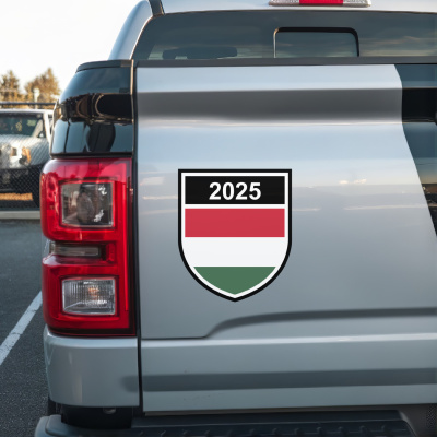 Ungarn Wappen mit Jahreszahl Autoaufkleber - Ansicht 3