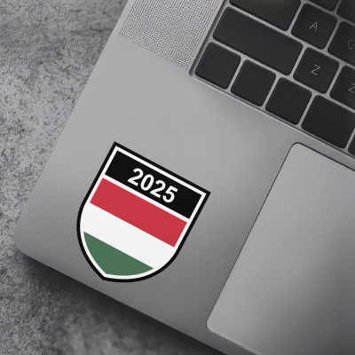 Ungarn Wappen mit Jahreszahl Autoaufkleber - Ansicht 7