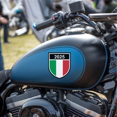 Italien Wappen mit Jahreszahl Autoaufkleber - Ansicht 8