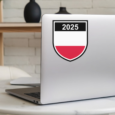 Polen Wappen mit Jahreszahl Autoaufkleber - Ansicht 5