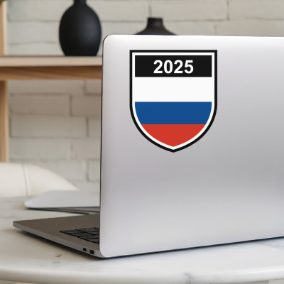 Russland Wappen mit Jahreszahl Autoaufkleber - Ansicht 5
