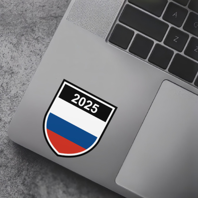 Russland Wappen mit Jahreszahl Autoaufkleber - Ansicht 7