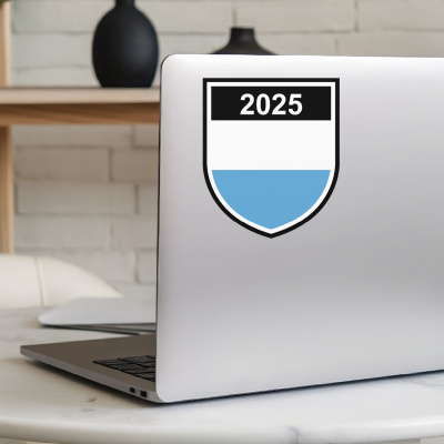 San Marino Wappen mit Jahreszahl Autoaufkleber - Ansicht 5