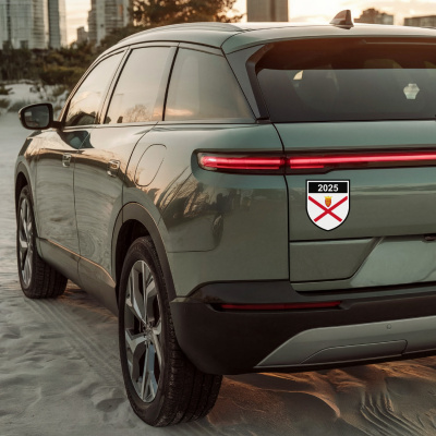 Jersey Wappen mit Jahreszahl Autoaufkleber - Ansicht 4