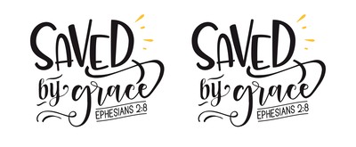 Tasse mit dem Motiv Saved By Grace - Ansicht 2