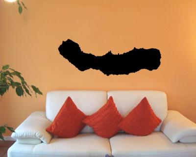 Sao Miguel Insel Wandtattoo - Ansicht 3