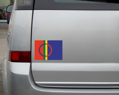 Sami Flagge Aufkleber Autoaufkleber Samen