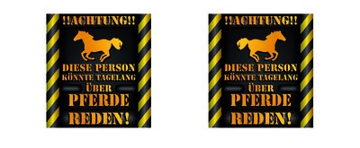 Tasse mit dem Motiv ber Pferde reden - Ansicht 2