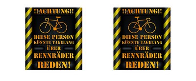Tasse mit dem Motiv ber Rennrder reden - Ansicht 2