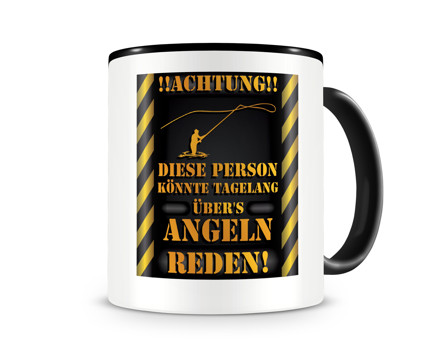 Samunshi® Kaffeetasse Mit Spruch 'Natürlich Rede Ich...' – 300ml Keramik-Tasse, Spülmaschinengeeignet