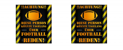 Tasse mit dem Motiv ber Football reden - Ansicht 2