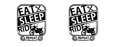 Tasse mit dem Motiv Eat Sleep Ride Enduro - Ansicht 2
