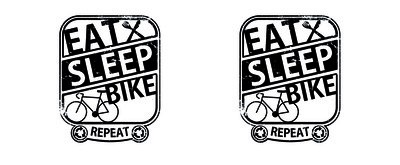 Tasse mit dem Motiv Eat Sleep Bike Tasse