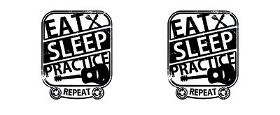 Tasse mit dem Motiv Eat Sleep Practice - Ansicht 2