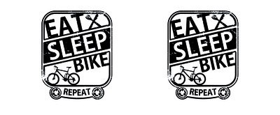 Tasse mit dem Motiv Eat Sleep Bike MTB - Ansicht 2