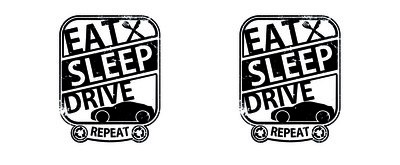 Tasse mit dem Motiv Eat Sleep Drive - Ansicht 2