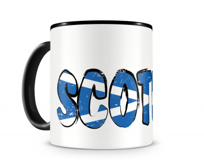 Tasse mit dem Motiv Scotland Schottland