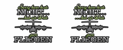 Tasse mit dem Motiv Date zum Fliegen - Ansicht 2